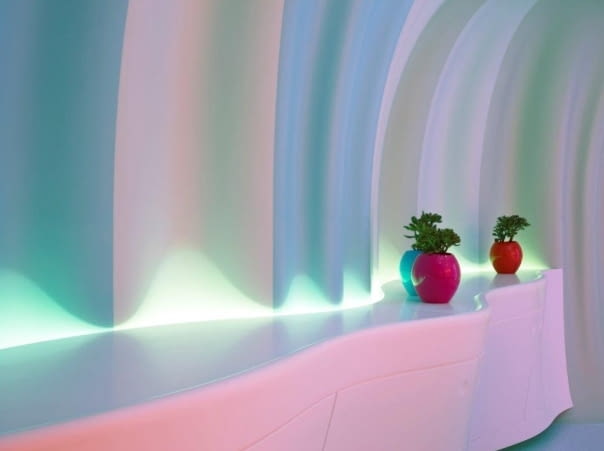 Projekt Karima Rashida - Smart-ologic Corian Living meble, design, wnętrza