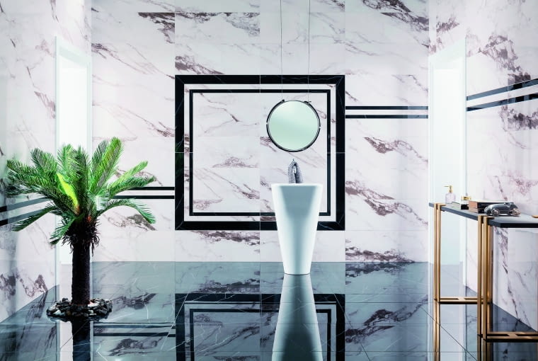 Płytki inspirowane szlachetnym wyglądem marmuru bez wątpienia można nazwać hitem ostatnich i nadchodzących sezonów Płytki inspirowane szlachetnym wyglądem marmuru bez wątpienia można nazwać hitem ostatnich i nadchodzących sezonów