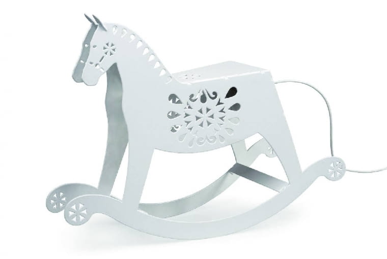 Lampa stołowa PaTaTaj z lakierowanej stali, wys. 32 cm, ok. 300 zł, DecoMania.