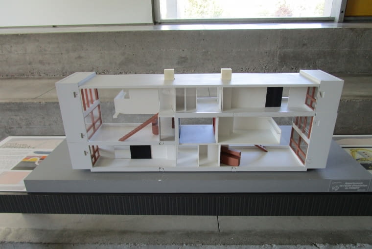 Model jednostki mieszkalnej w Firminy Model jednostki mieszkalnej w Firminy