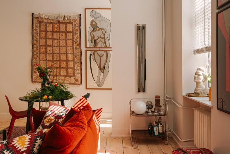 Mieszkanie w Łodzi. Proj. Hanna Pietras