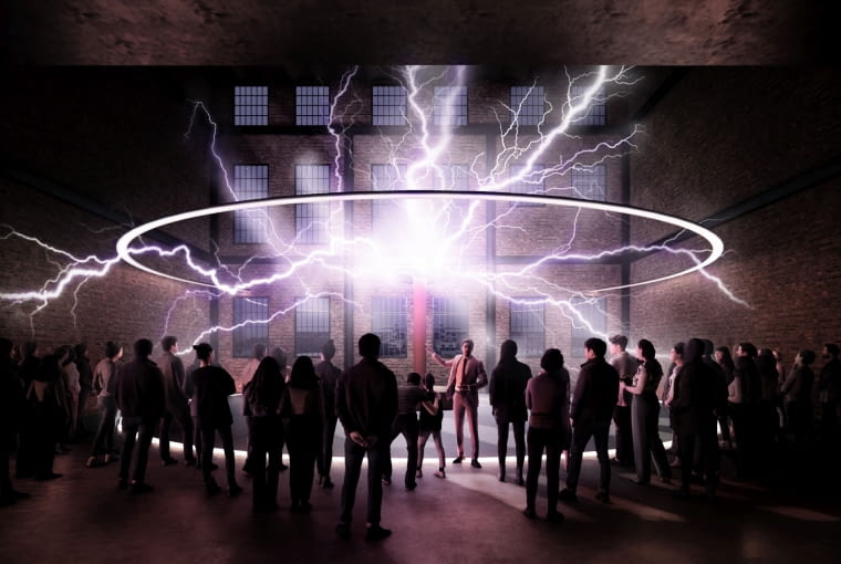 Koncepcja Muzeum Nikoli Tesli w Belgradzie. Proj. WXCA Koncepcja Muzeum Nikoli Tesli w Belgradzie. Proj. WXCA