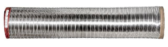 Do bezpiecznego usuwania spalin z piecyka łazienkowego można stosować elastyczne rury ze stali kwasoodpornej.