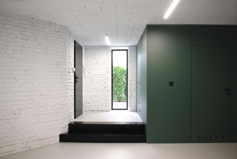 Projekt 8486 Architekci/dekor Labrador U19008 przedpokój aranżacje