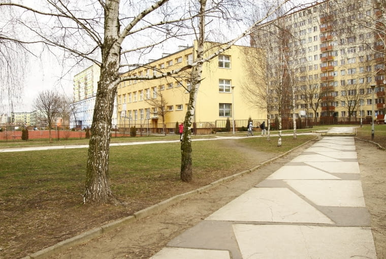 al. Roguckiego w Płocku - miejsce, w którym ma powstać nowa toaleta