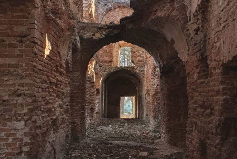 Pałac Szeptyckich w Łaszczowie w 2023 roku