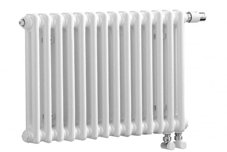 Charleston 1/ZEHNDER | Wymiary [cm]: wys. 60, dł. 104,9 cm | moc: 1340 W (75/65/20oC) | standardowe ciśnienie robocze 10 barów | temperatura robocza maks. 120°C | podłączenie dolne prawe/lewe 50 mm. Cena: od 67 zł (żeberko), www.zehnder.pl