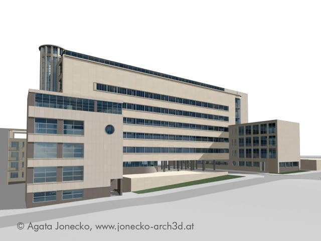 Zrekonstruowane Muzeum Śląskie - widok od północnego-zachodu katowice, śląsk, muzeum, modernizm, architektura, budynek