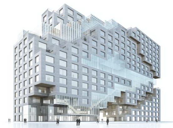Siedziba główna baku DnB NOR zaprojektowana przez MVRDV biurowce, norwegia, wieżowce, oslo, wieżowiec, mvrdv, dnb nor