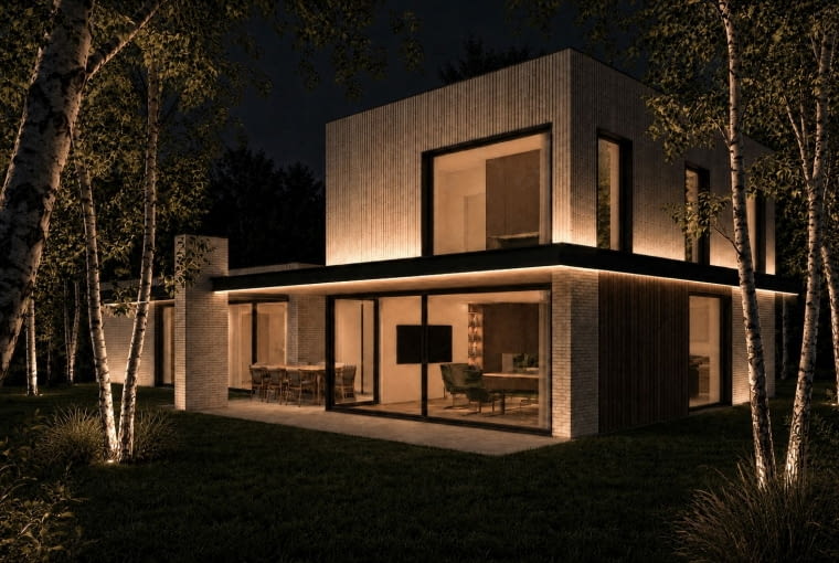 Dom w Lesznie. Proj. SAAN Architects Dom w Lesznie. Proj. SAAN Architects