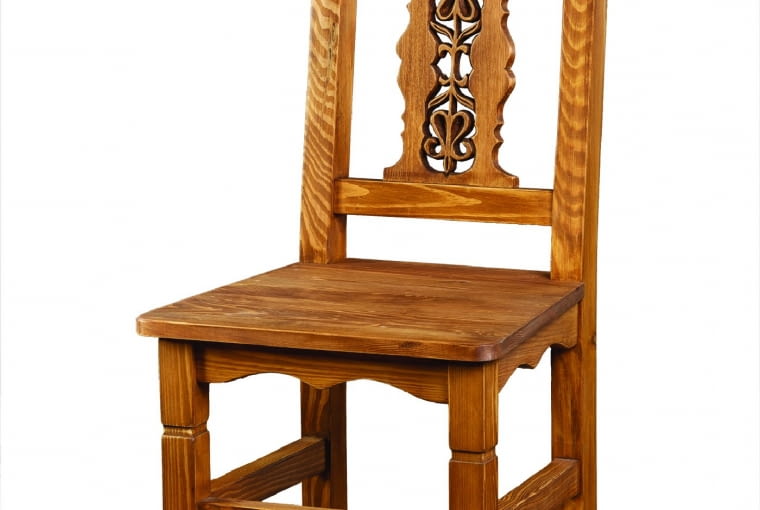 Krzesło, drewno sosnowe woskowane 375 zł Rood-Drew