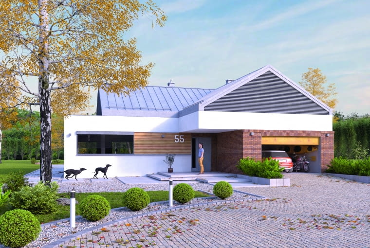 Madera Domy z dużymi przeszkleniami