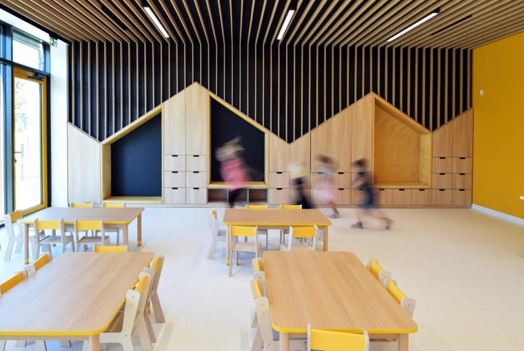 Przedszkole "Ptasie Radio" w Bobrownikach. Proj. Projekt Plus Architekci