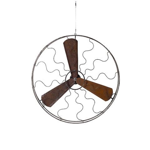 Wentylator Kare Design DEKO REVOLUCION, Dekoracyjna propozycja do wnętrz urbanistycznych, modernistycznych i pełnych niepowtarzalnego stylu. Wymiary:120 x 120 x 11 cm; Waga 12 kg; Materiały: żelazo; cena: 1649 zł; Czerwona Maszyna wentylatory, design, wnętrza