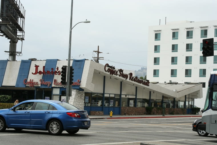 Johnie's Coffee Shop w Los Angels Johnie's Coffee Shop w Los Angels