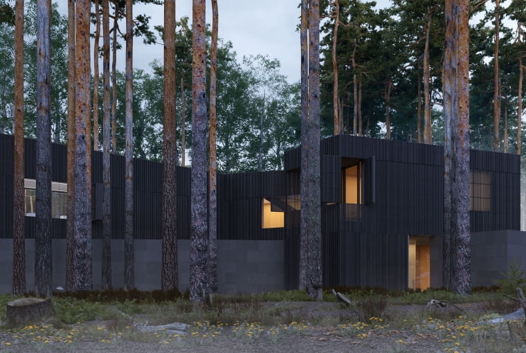 Wind House. Proj. Przemek Olczyk Mobius Architekci Wind House. Proj. Przemek Olczyk Mobius Architekci
