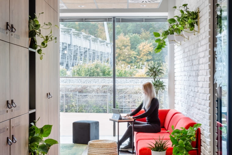 Less Waste Office w Gdyni. Proj. Workplace