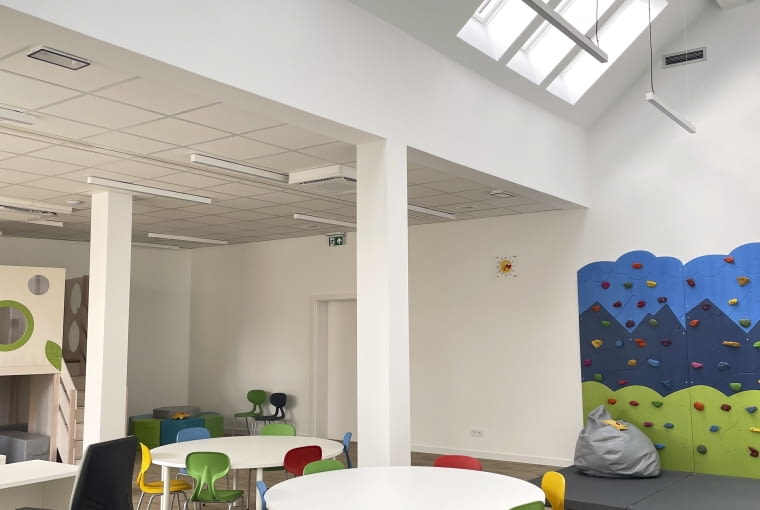 Świetlica Terapeutyczna w Lewinie Brzeskim. Proj. Weronika Muras W² STUDIO PRACOWNIA ARCHITEKTURY Świetlica Terapeutyczna w Lewinie Brzeskim. Proj. Weronika Muras W² STUDIO PRACOWNIA ARCHITEKTURY