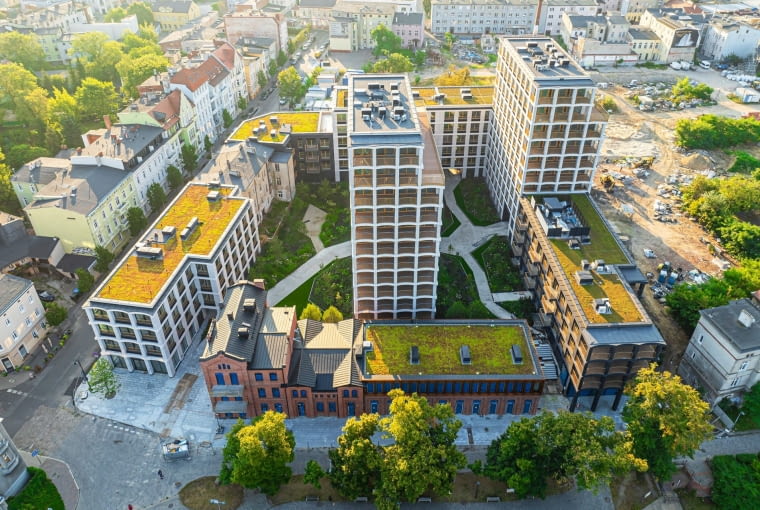 Nowy Port w Bydgoszczy. Proj. BBGK Architekci