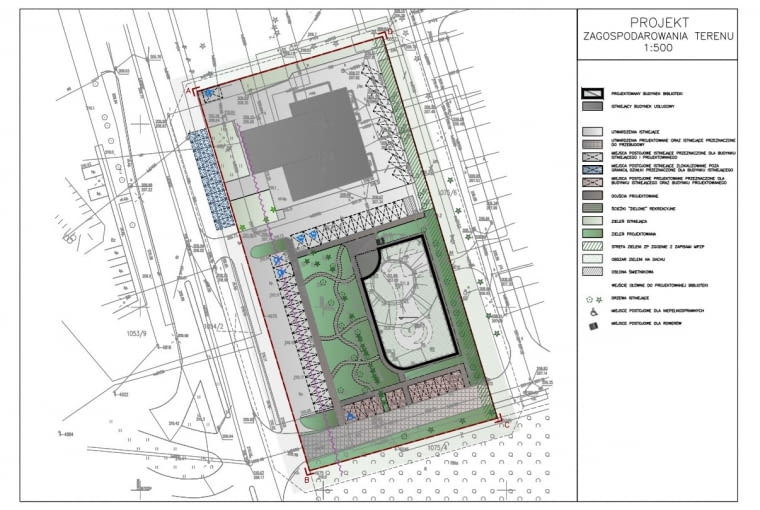 Projekt zagospodarowania terenu