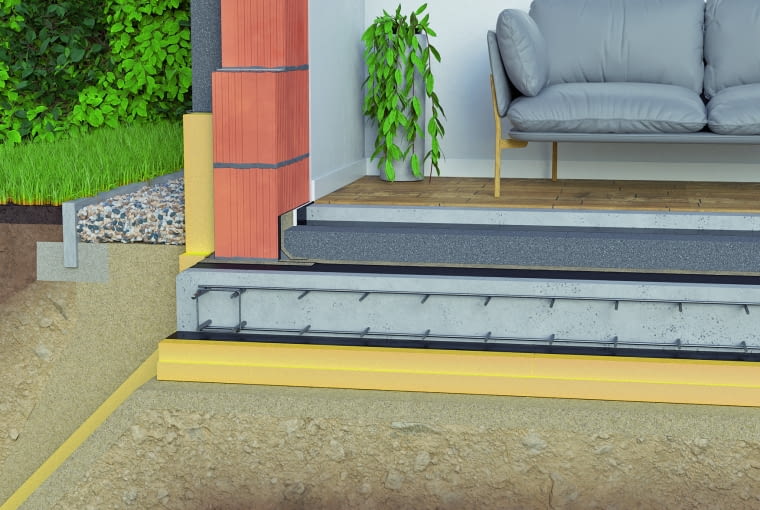 Oprócz bardzo dobrych właściwości termoizolacyjnych płyty do ocieplania fundamentów charakteryzują się niską nasiąkliwością oraz bardzo wysoką wytrzymałością na ściskanie Oprócz bardzo dobrych właściwości termoizolacyjnych płyty do ocieplania fundamentów charakteryzują się niską nasiąkliwością oraz bardzo wysoką wytrzymałością na ściskanie