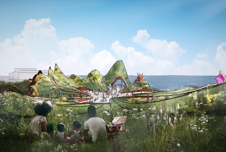 Belvedere w Louisville. Wczesny projekt Heatherwick Studio