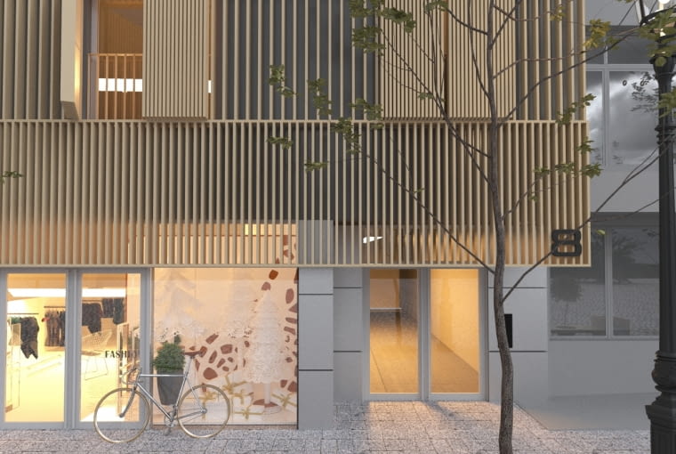 Projekt kamienicy w Łowiczu Projekt kamienicy w Łowiczu