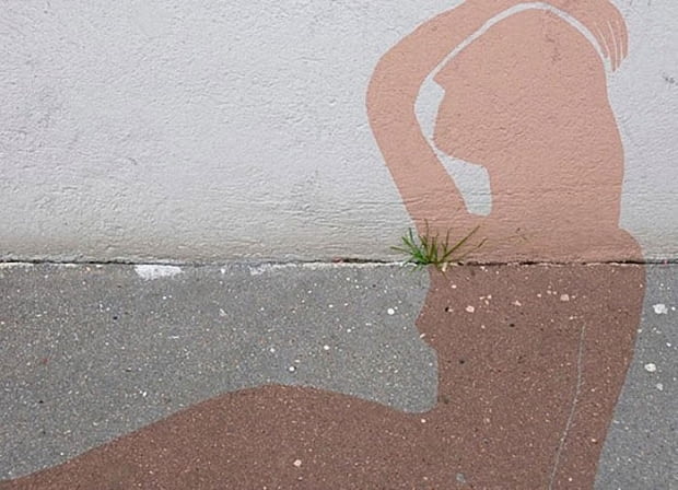 Autorka: Sandrine Estrade Boulet steet art, najciekawsze prace steet art, murale, sztuka uliczna, banksy, ciekawe graffitii