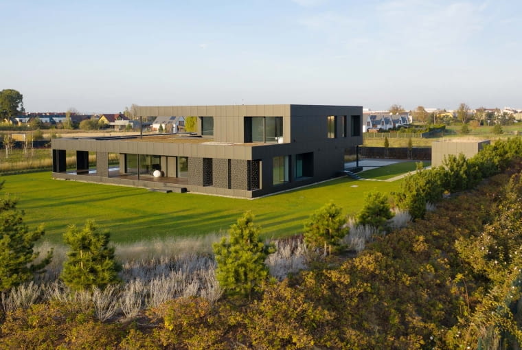 Dom w Gliwicach. Proj. Medusa Group