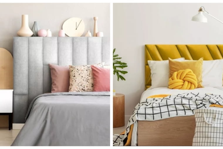 Panele ścienne tapicerowane Stegu Mollis zagłówek Castorama