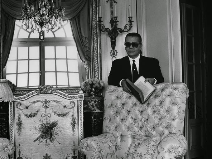 Karl Lagerfeld w willi 'La Vigie'