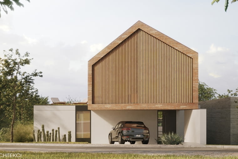 Dom w Zibacie (Meksyk). Proj. Z3Z ARCHITEKCI Dom w Zibacie (Meksyk). Proj. Z3Z ARCHITEKCI