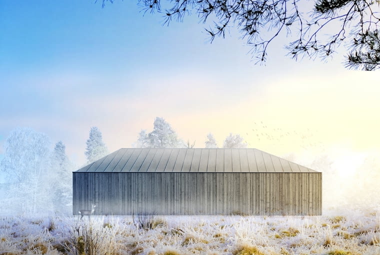 Dom własny Wojciecha Świątka z pracowni 55Architekci Dom własny Wojciecha Świątka z pracowni 55Architekci