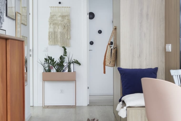 Widok na hol w mieszkaniu Widok na hol w mieszkaniu