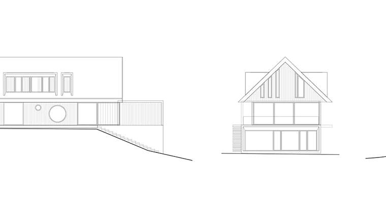 Dom Słowiański - elewacje. Proj. BXB studio