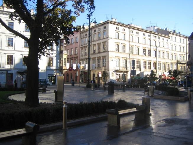 Kraków - Plac Wszystkich Świętych Kraków - Plac Wszystkich Świętych