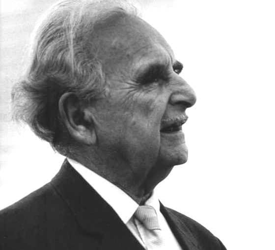 Portret Richarda Neutry z 1963 roku richard neutra, niemcy, modernizm, szwajcaria, wystawa, dom jednorodzinny