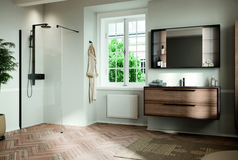 Przy aranżacji łazienki coraz częściej wybieramy prysznic walk-in. Decyduje o tym nie  tylko estetyka i nowoczesny wygląd, ale  przede wszystkim niezwykła funkcjonalność tego rozwiązania