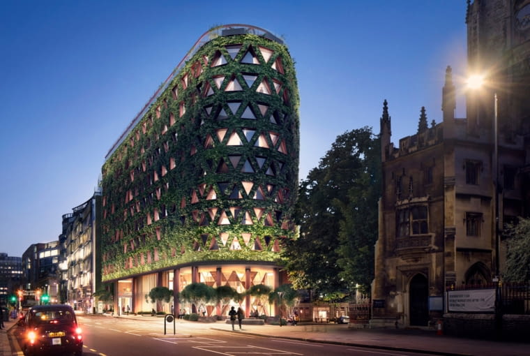 Citicape House w Londynie. Proj. Sheppard Robson Citicape House w Londynie. Proj. Sheppard Robson