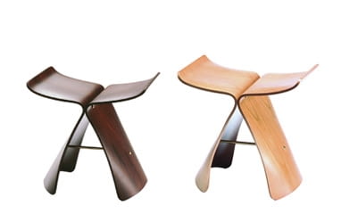 Butterfly stool; projekt: Sori Yanagi Butterfly stool; projekt: Sori Yanagi