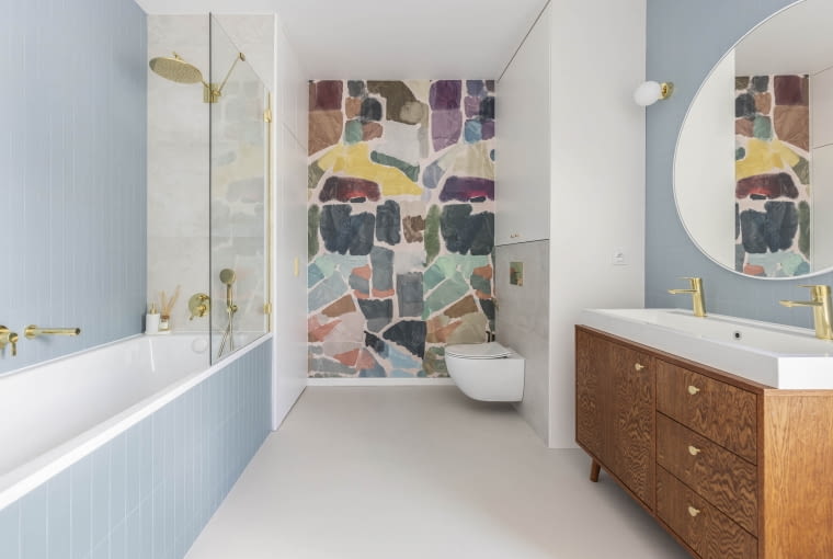 PROJEKT: Nowoczesny dom z elementami boho PROJEKT: Nowoczesny dom z elementami boho