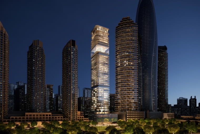 Inaura w Dubaju. Proj. MVRDV