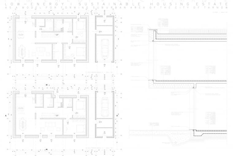 Niskoenergetyczne, zrównoważone osiedle mieszkaniowe w Tarnowie - detale. Proj. Kinga Wojtanowska Niskoenergetyczne, zrównoważone osiedle mieszkaniowe w Tarnowie - detale. Proj. Kinga Wojtanowska
