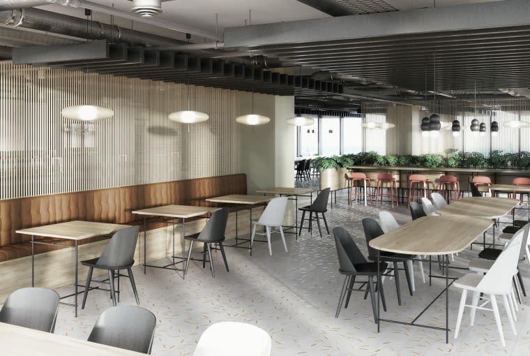 Andersia Silver w Poznaniu - restauracja. Proj. The Design Group Andersia Silver w Poznaniu - restauracja. Proj. The Design Group