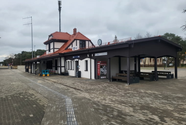 Dworzec Hel po przebudowie