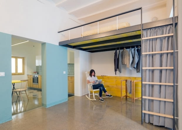 Mieszkanie w Barcelonie. Proj. Nook Architects nowoczesne mieszkanie, mieszkanie, jak urządzić mieszkanie