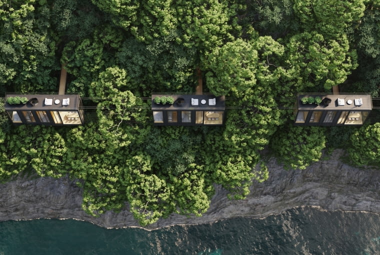 Hiszpański Cable Hut autorstwa Jana Toledo