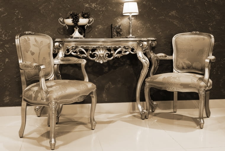 Meble w stylu glamour styl glamour