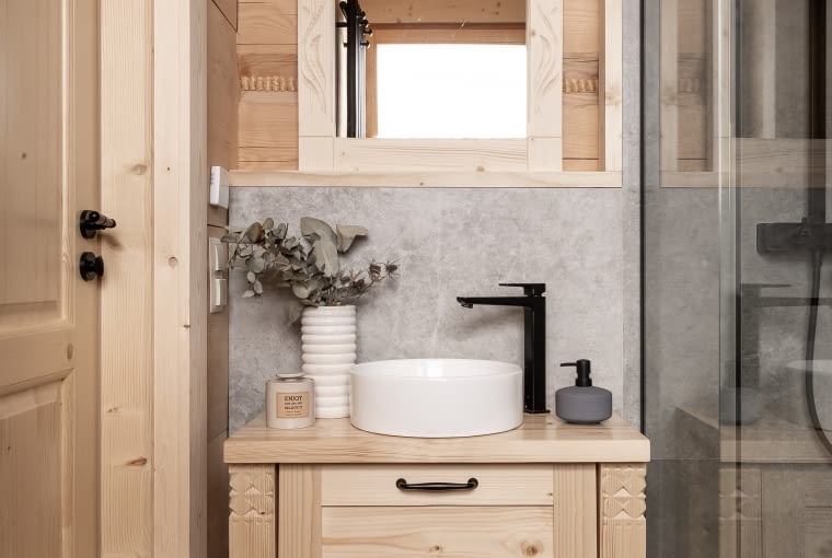 Nowoczesne wnętrze w stylu eko