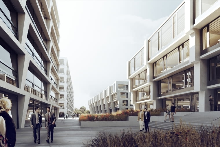 Zespół biurowy P4 firmy Garvest